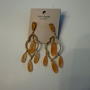 Kate Spade Lantern Gems Chandelier Earrings O0RU2441 Cherry Quartz
